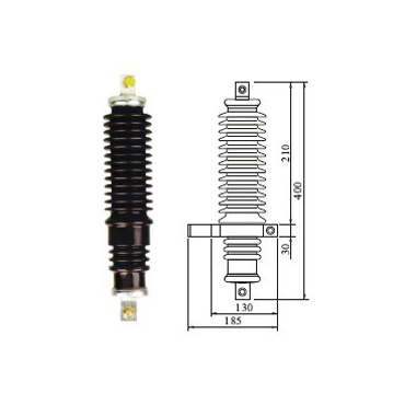 出口型瓷外套避雷器11KV